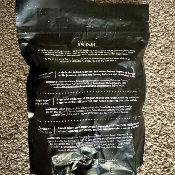 Perfectly Posh "Spooky Brew" bath bomb (6-pack) - Picture 2 of 3